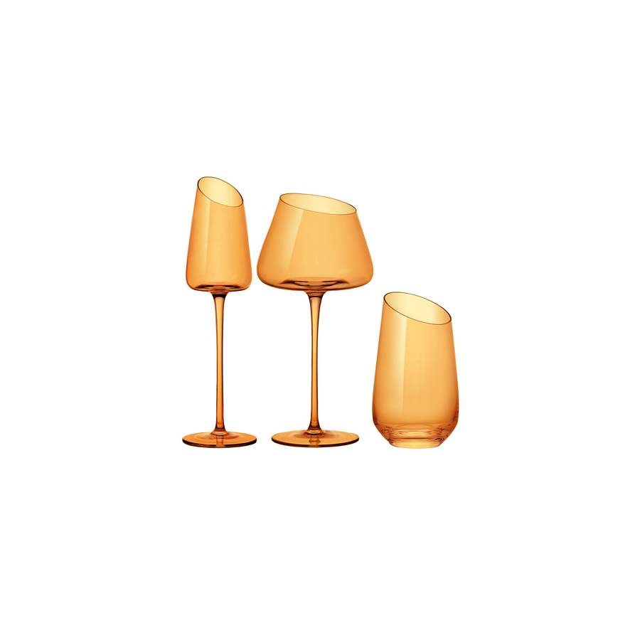 Набор бокалов "Роулинг" оранж - Фото основное 1
