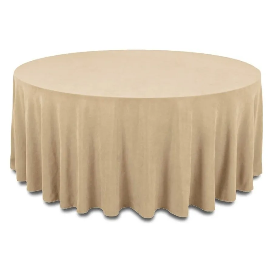 Скатерть канвас "Гамма" пшеничная круглая - Фото основное 1