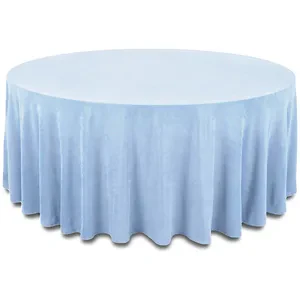 Скатерть канвас "Гамма" голубое облако круглая