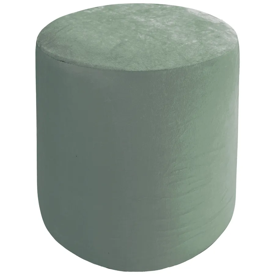 Чехол пуфик "Фуфик" мини шалфей бархат - Фото миниатюра 1