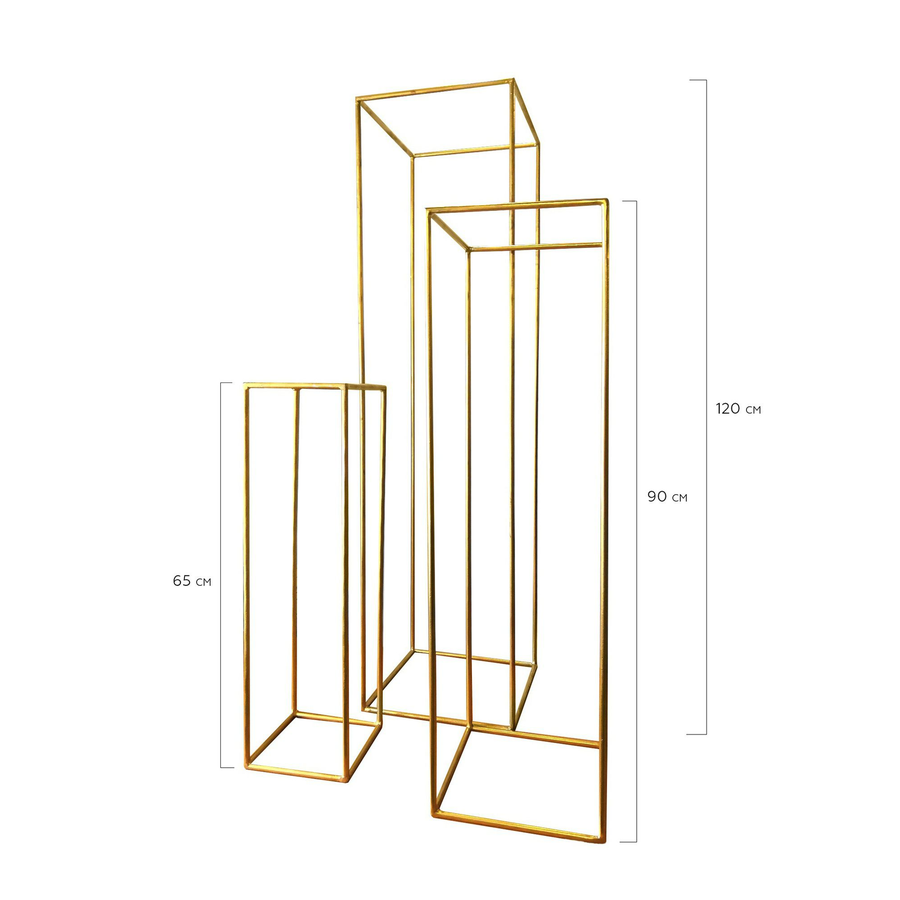 Подставка "Амон 120" золотая - Фото миниатюра 2
