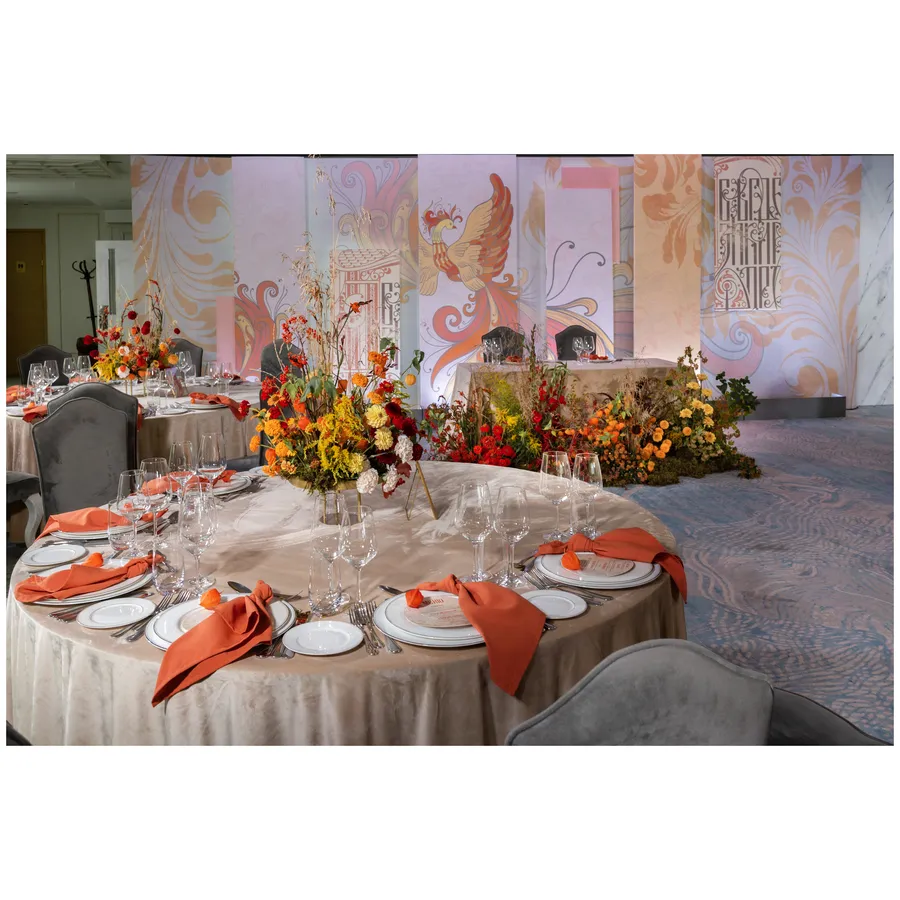 Скатерть бархатная "Бета" латте прямоугольная - Фото миниатюра 3