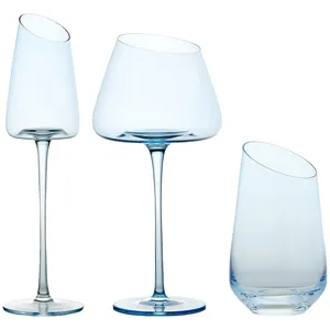 Набор бокалов "Роулинг"  светло-голубых