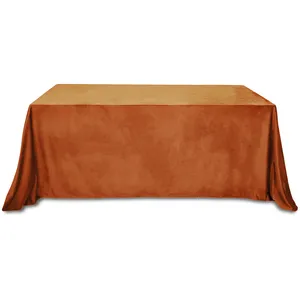 Скатерть бархатная "Бета+" рыжая лиса прямоугольная