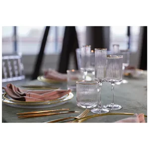 Стакан "Бронте" с золотым кантом - Фото 3