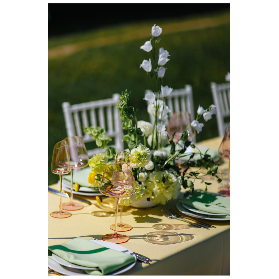 Бокал "Роулинг"  пыльно-розовый винный - Фото миниатюра 5