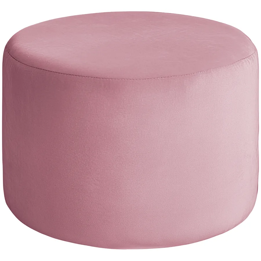 Чехол пуфик "Фуфик" миди розовая сакура бархат - Фото миниатюра 1