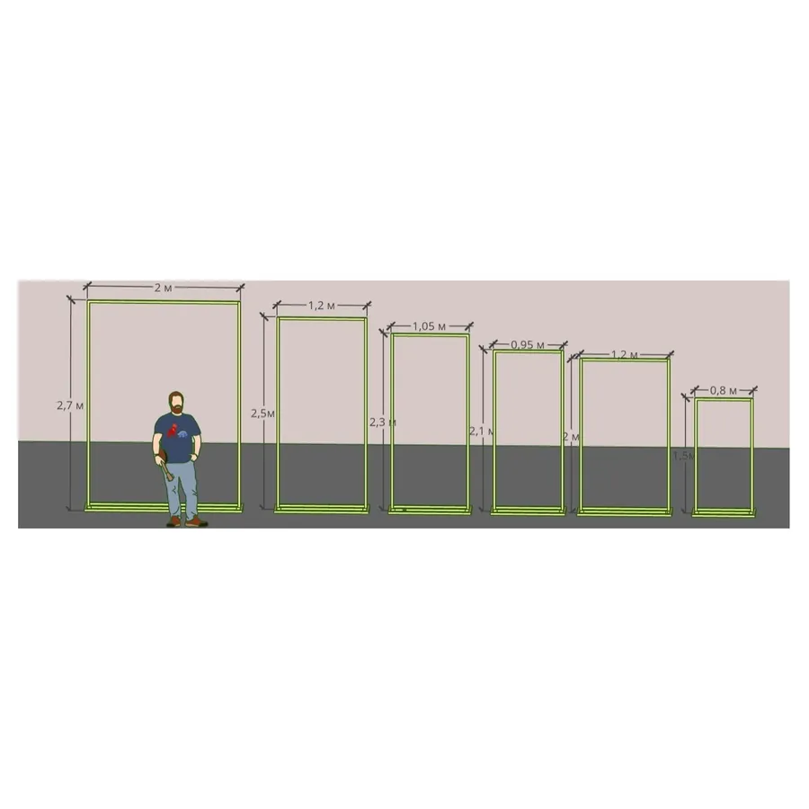 Арка "Лира 270" золотая - Фото миниатюра 4