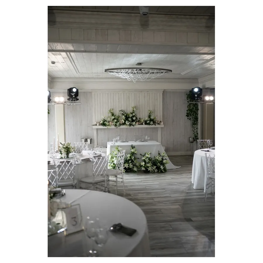 Скатерть "Альфа" молочная круглая - Фото миниатюра 2