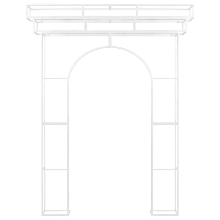 Арка "Альфа Центавра" белая - Фото миниатюра 1