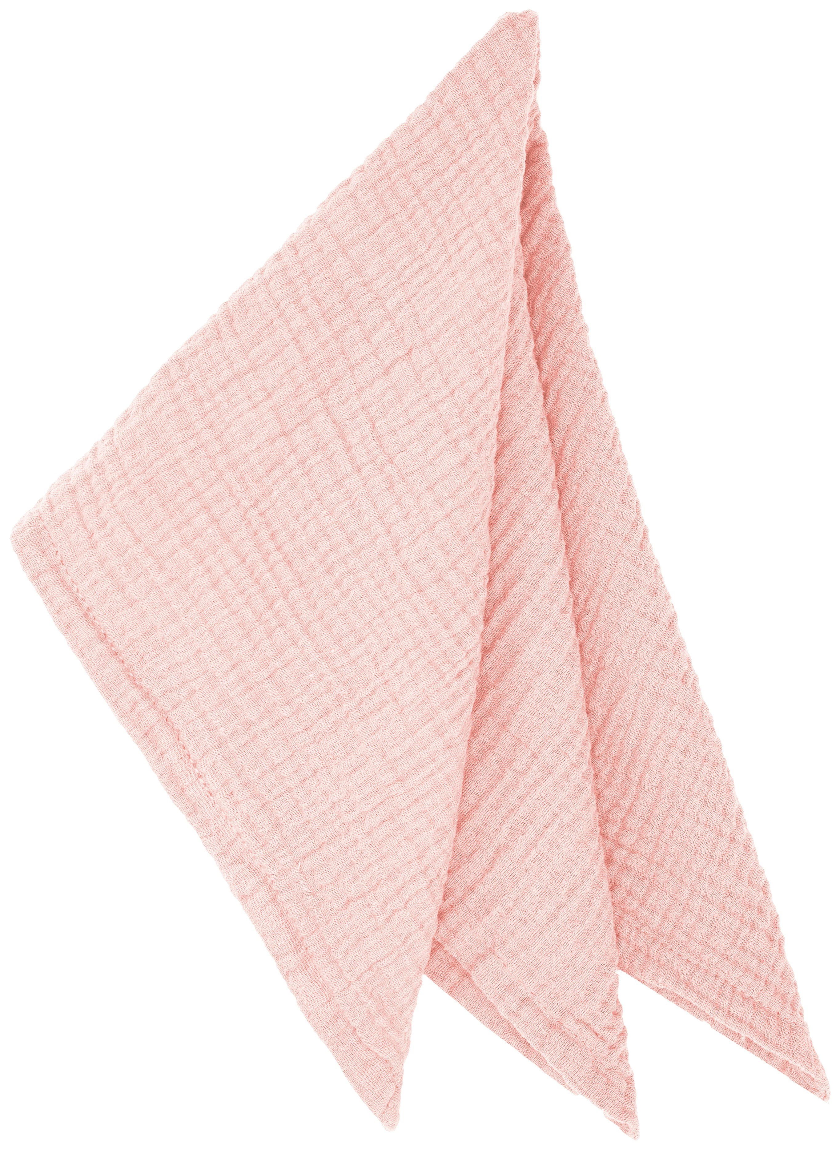 Салфетка хлопковая "Омега" розово-абрикосовая