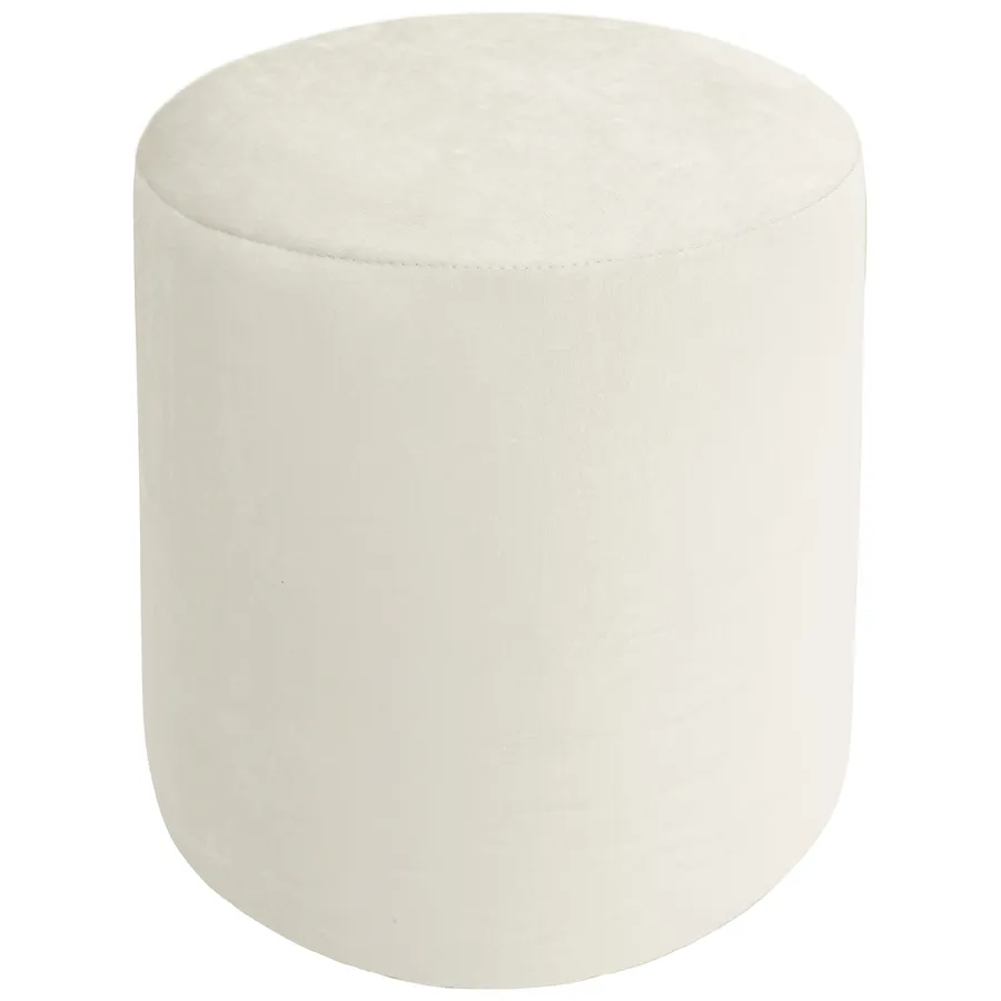 Чехол пуфик "Фуфик" мини жемчужный бархат - Фото миниатюра 1