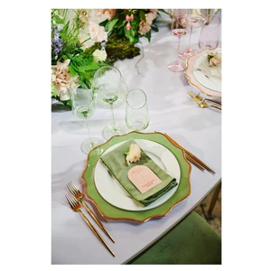 Набор бокалов "Роулинг" зеленых - Фото 2