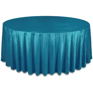 Скатерть бархатная "Бета" тихий океан круглая
