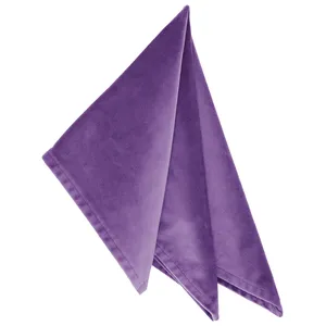 Салфетка бархатная "Бета" фиолетовый люпин