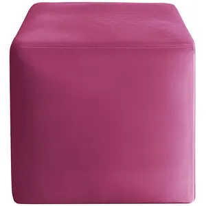 Пуфик "Квадро" | малиновый бархат