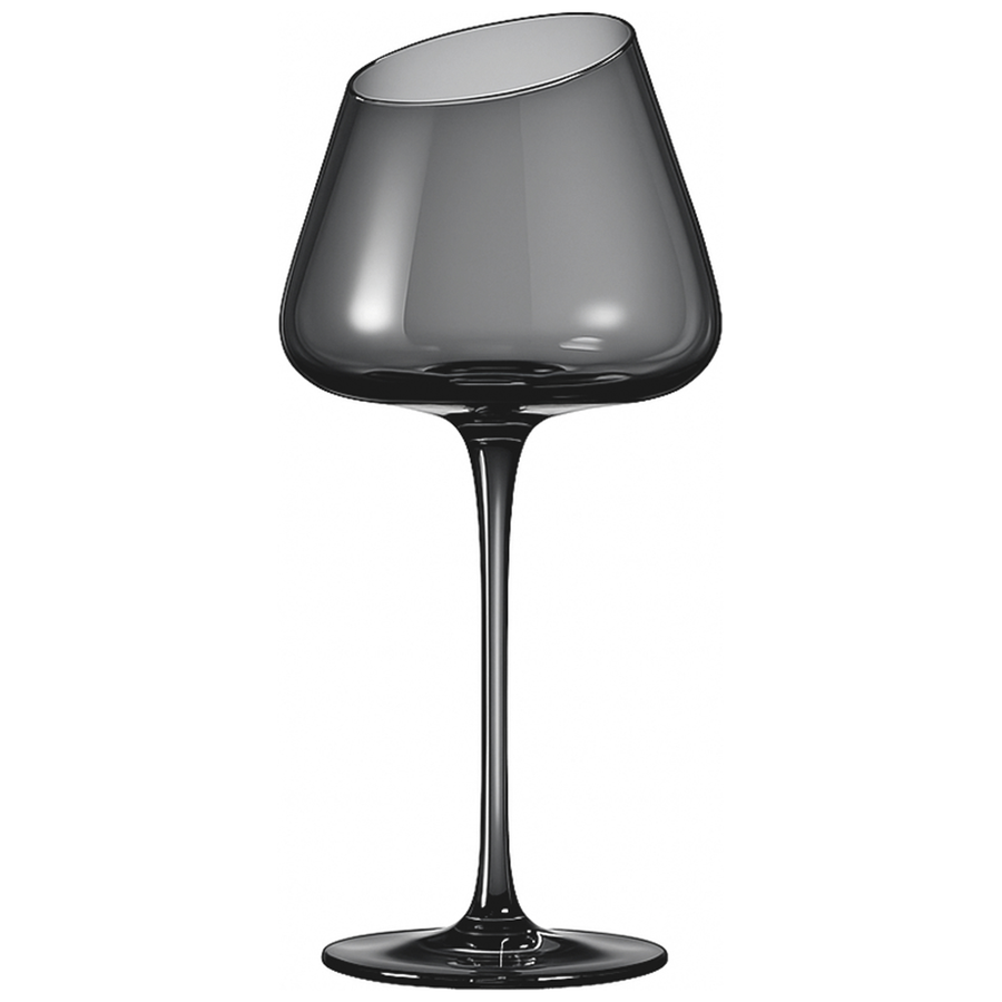 Бокал "Роулинг" серый винный - Фото основное 1