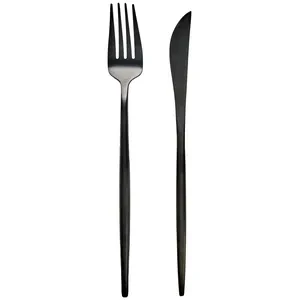 Набор приборов "Сафо" черных 2 шт - Фото 1