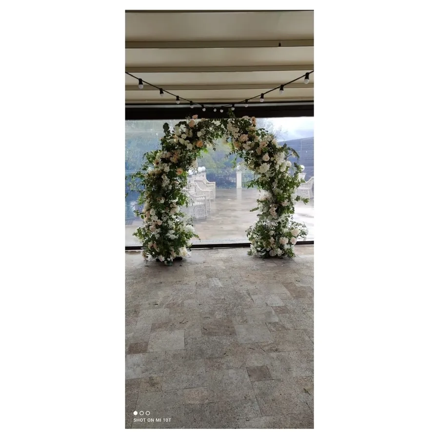 Арка "Тиль" стойки изогнутые 200см - Фото миниатюра 5