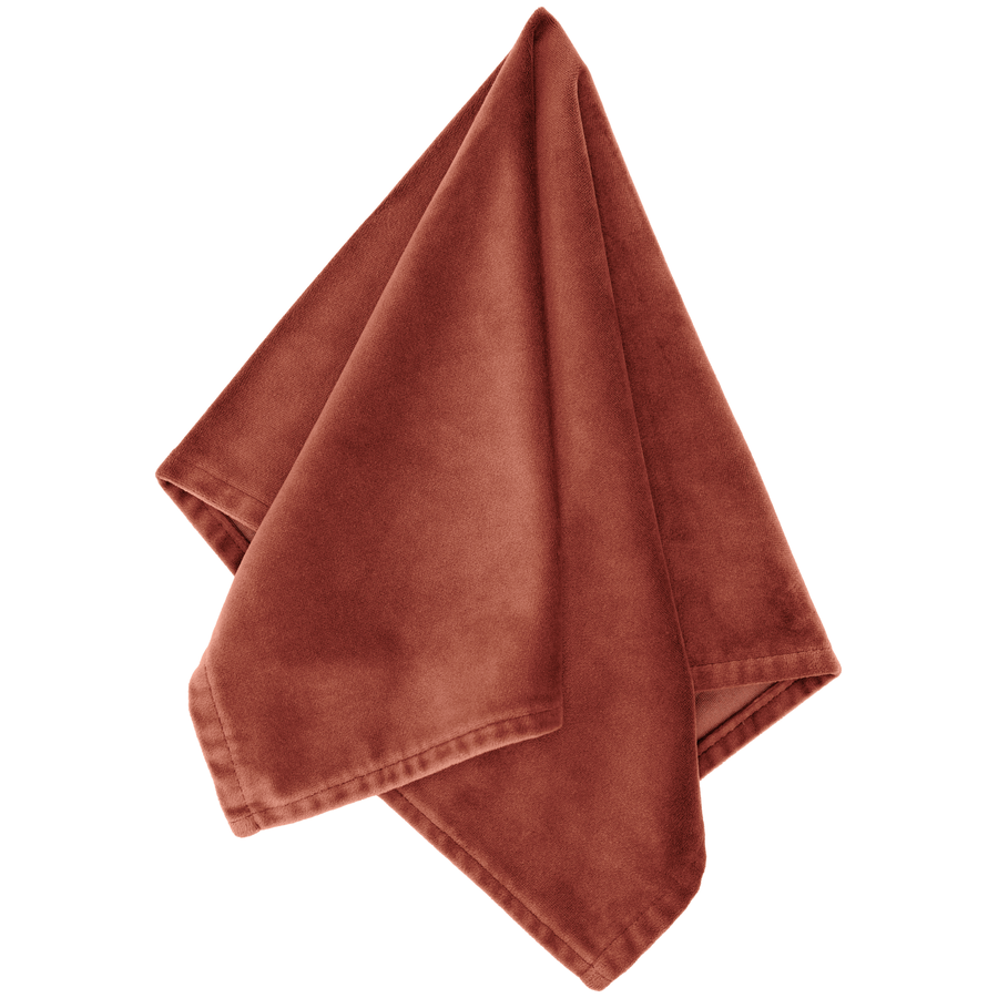 Салфетка бархатная "Бета" янтарная - Фото миниатюра 2