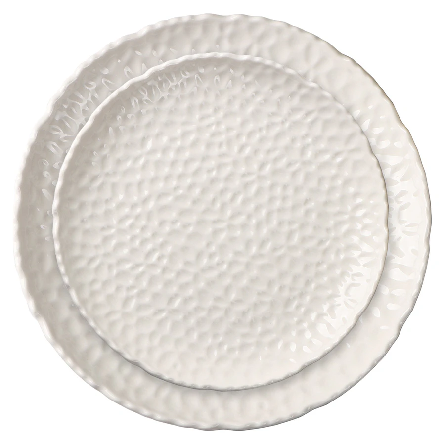 Тарелка "Вульф" белая малая - Фото 2