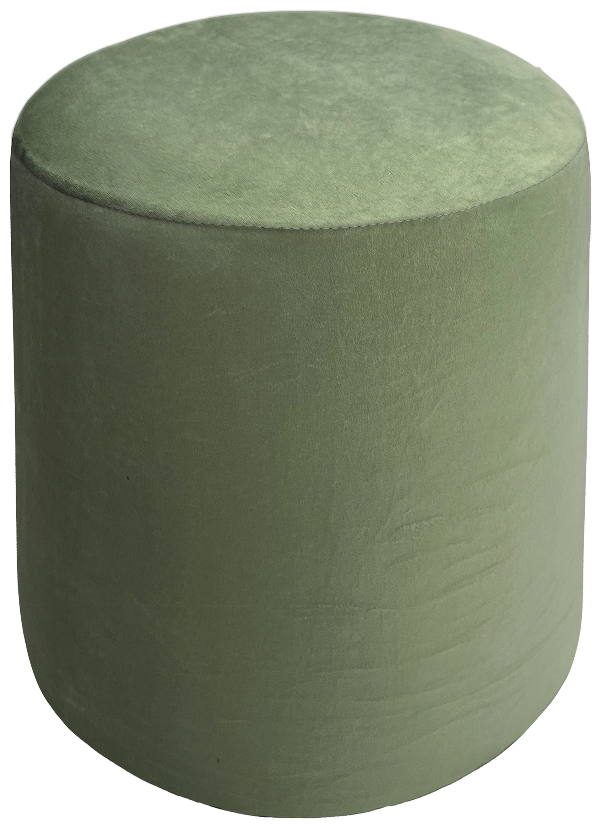 Чехол пуфик "Фуфик" мини светло-зеленый бархат