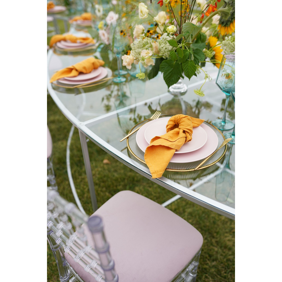 Стул «Тиффани» прозрачный - Фото миниатюра 3