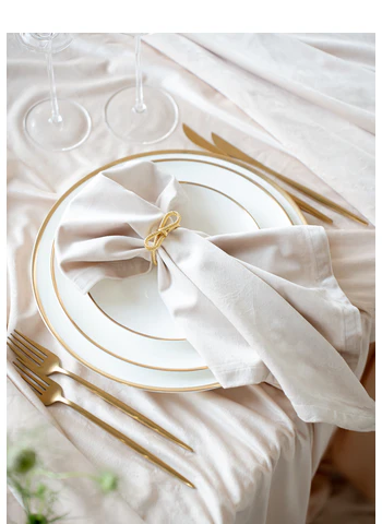 Набор тарелок «Виго» с золотым кантом 31, 27 и 21см