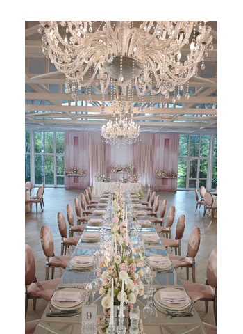 Подстановочная тарелка «Салак» прозрачная с серебряной каймой