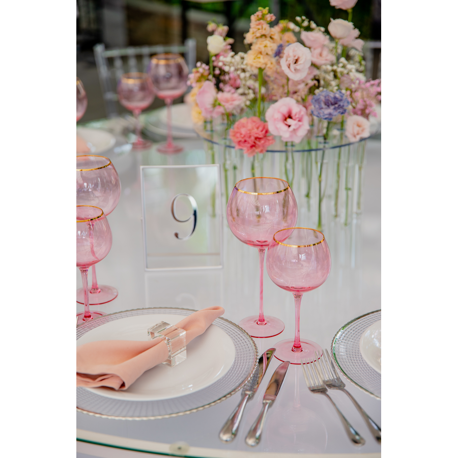 Кольцо для салфеток прозрачное "Кристалл" - Фото миниатюра 3