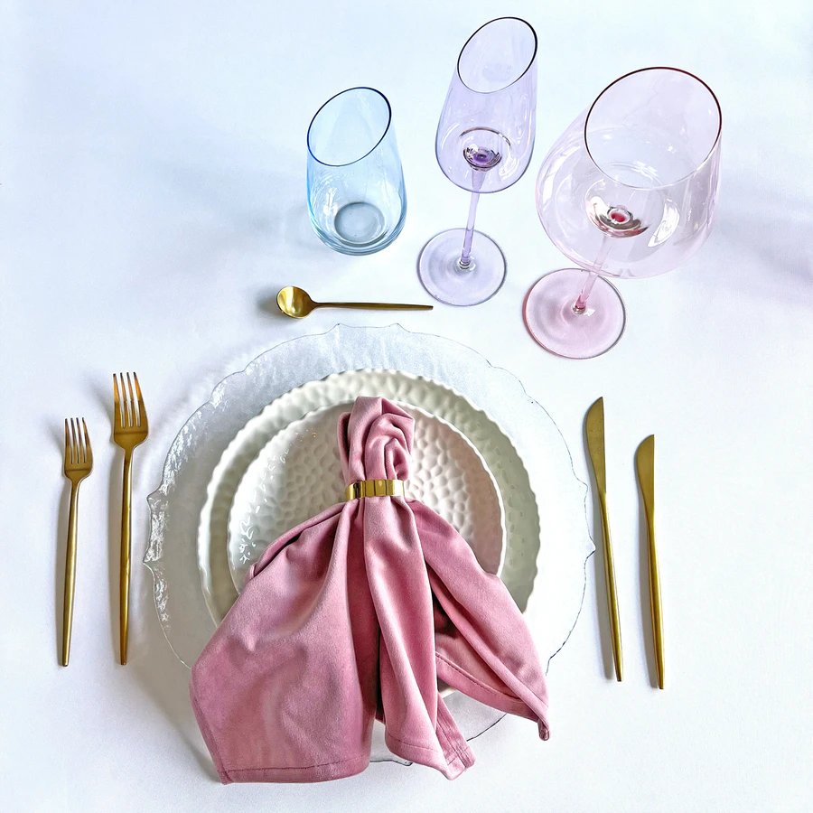 Вилка десертная "Сафо" золотая - Фото 5