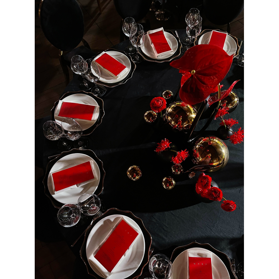 Набор черных ваз «Рондо» - Фото миниатюра 2