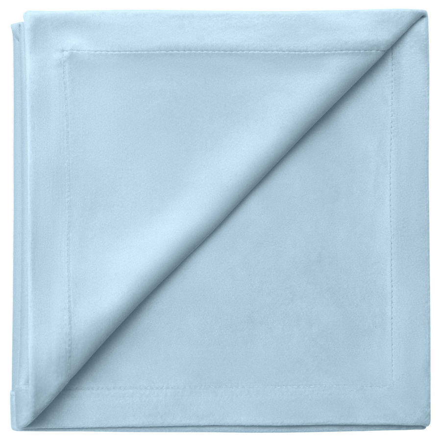 Салфетка бархатная небесная - Фото миниатюра 1