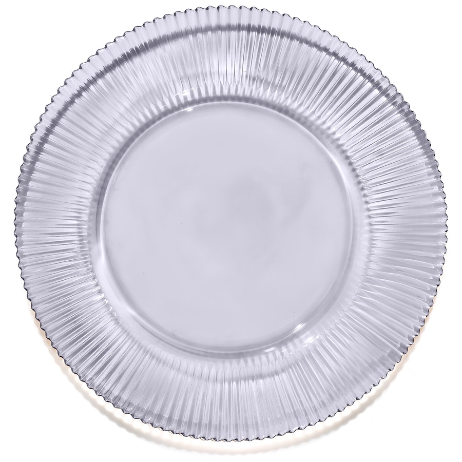 Подстановочная тарелка «Элва» холодная лаванда - Фото миниатюра 1