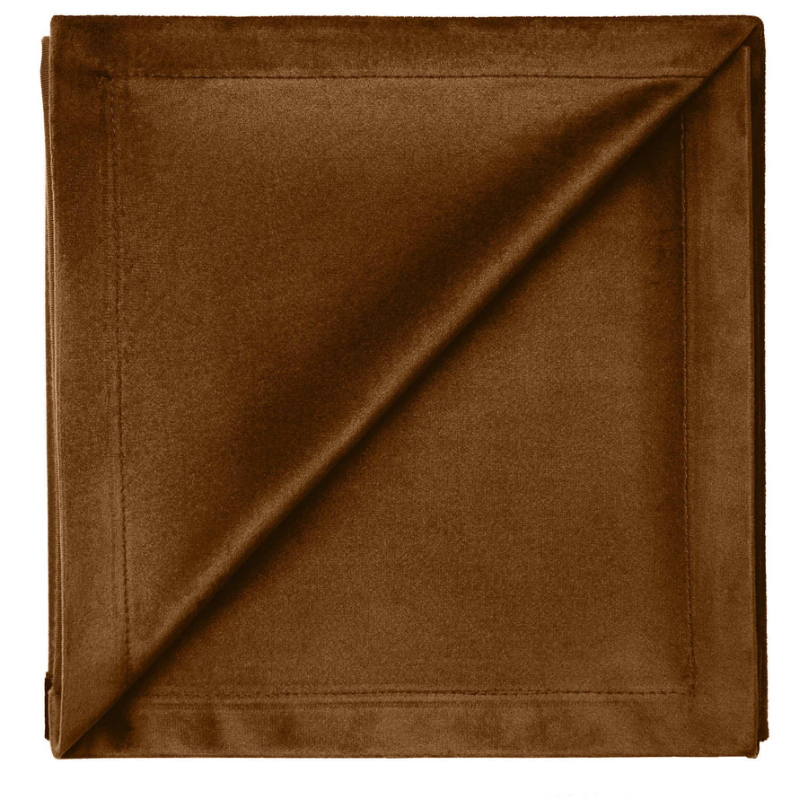 Салфетка бархатная горький шоколад - Фото 3