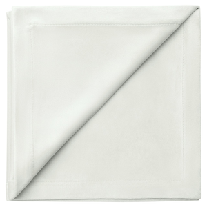 Салфетка бархатная белая