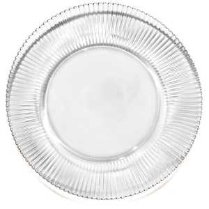 Подстановочная тарелка «Элва» прозрачная