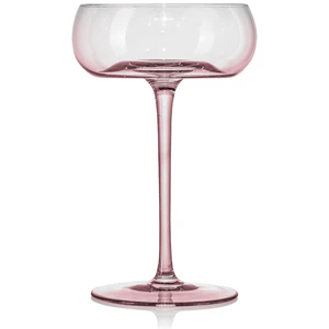 Бокал-блюдце «Люксор» розовый шелк - Фото 1
