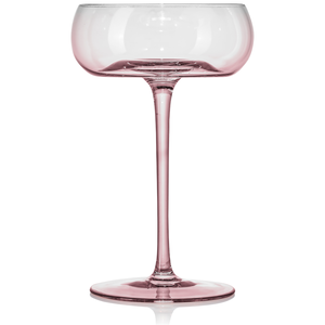 Бокал-блюдце «Люксор» розовый шелк