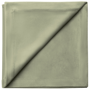 Салфетка бархатная пыльно-зеленая
