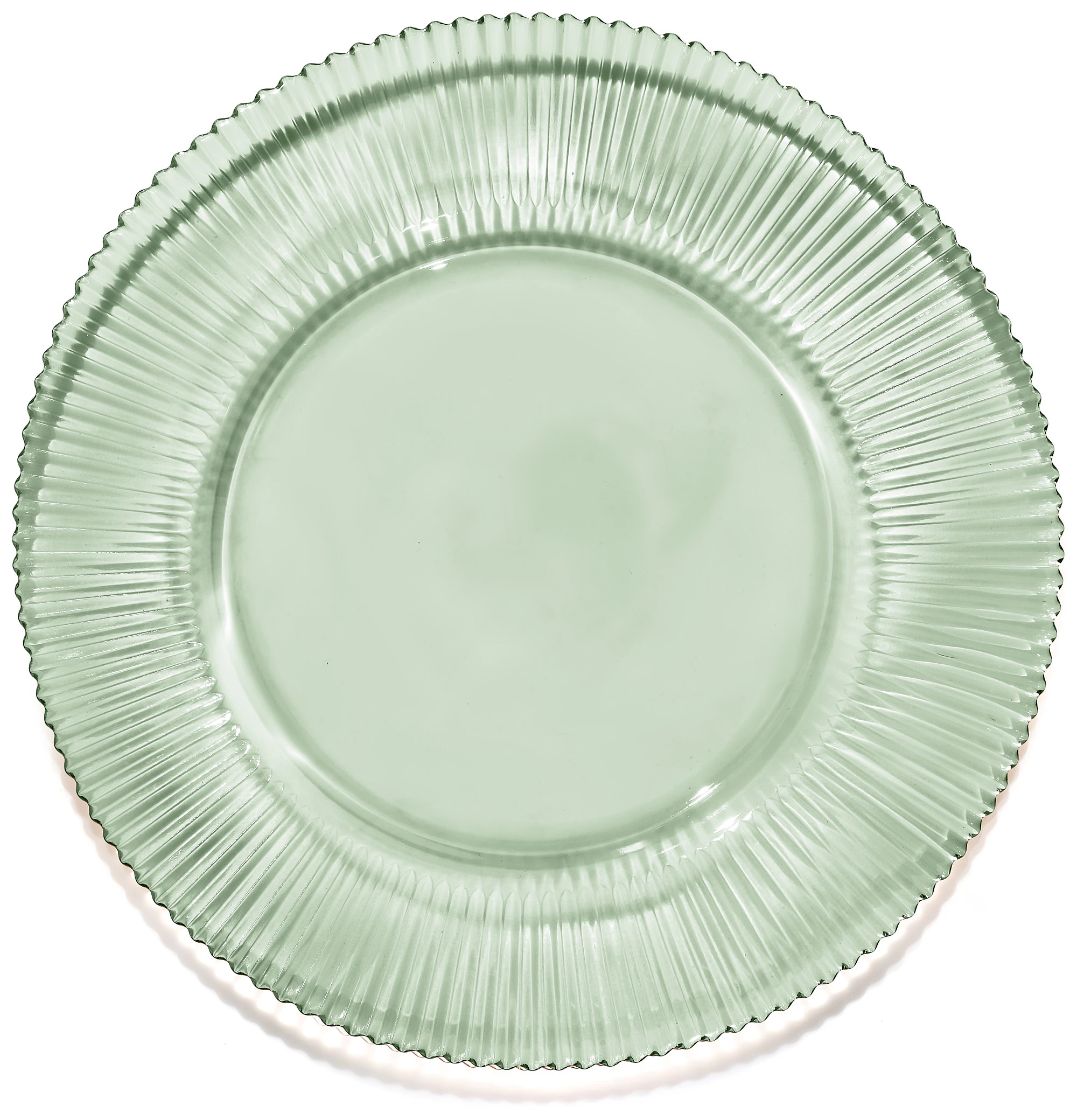 Подстановочная тарелка «Элва» олива