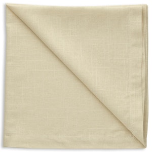 Салфетка льняная светло-бежевая