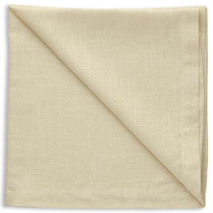 Салфетка льняная светло-бежевая