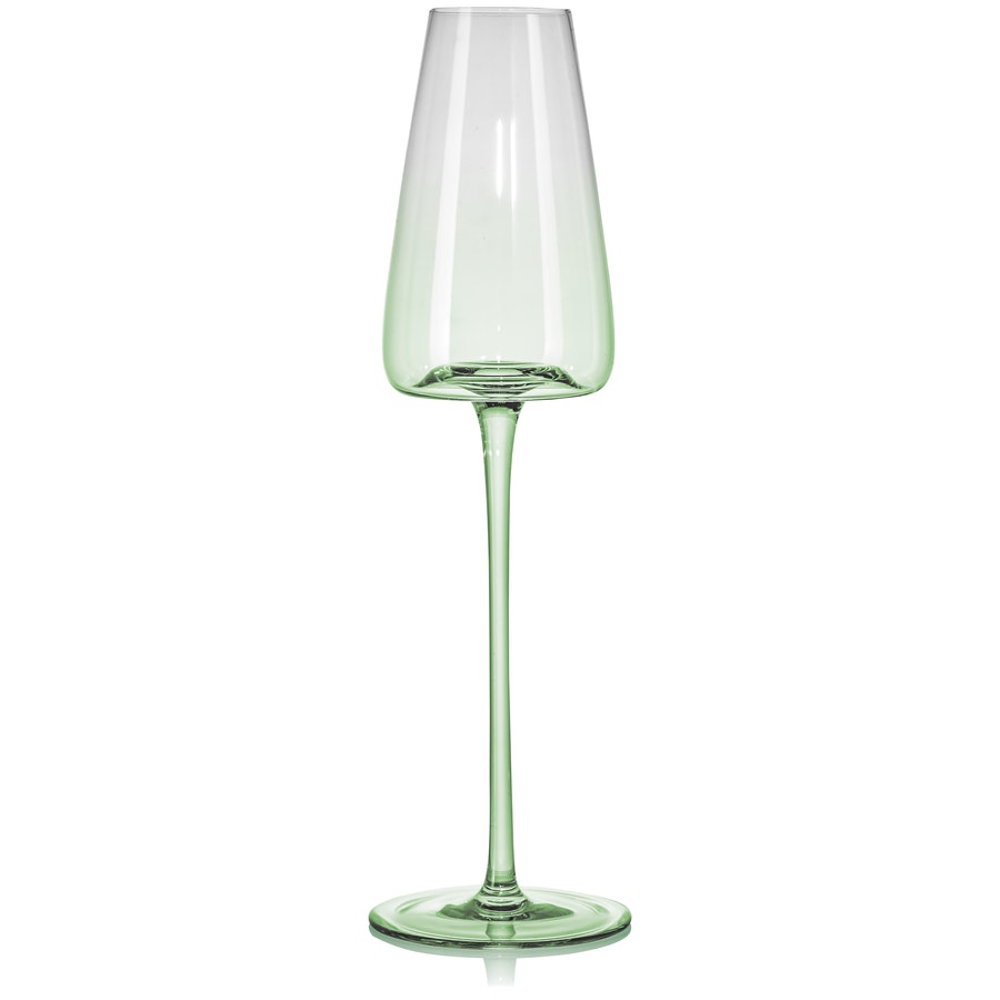 Бокал «Люксор» для шампанского олива - Фото миниатюра 1