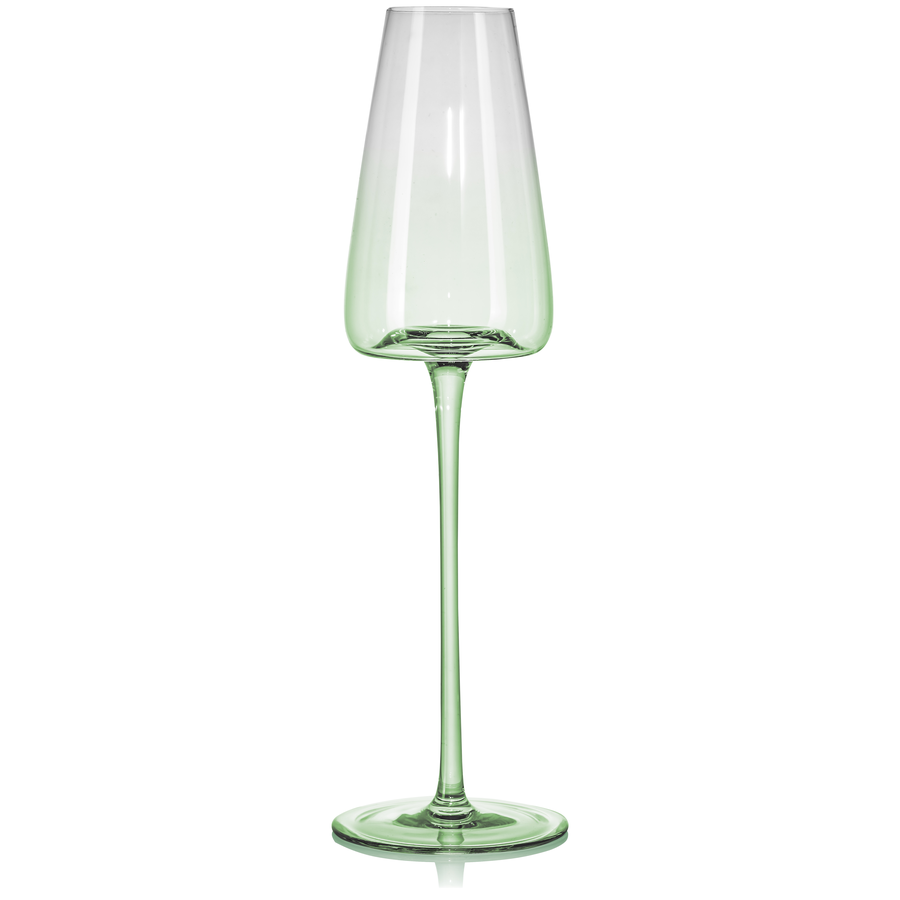 Бокал «Люксор» для шампанского олива - Фото миниатюра 1