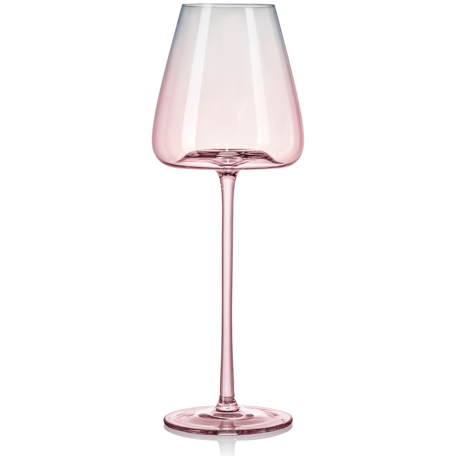 Бокал «Люксор» для вина розовый шелк - Фото миниатюра 1