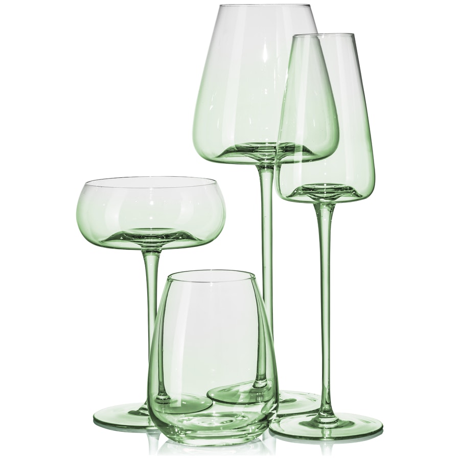 Бокал «Люксор» для шампанского олива - Фото миниатюра 2