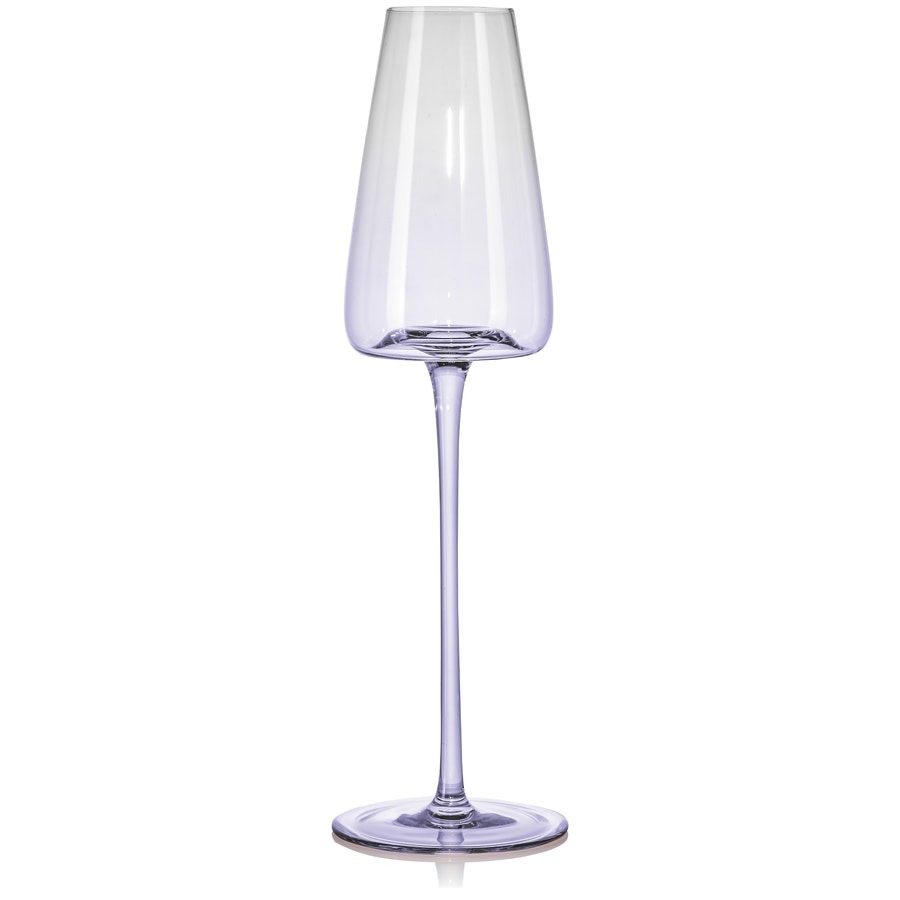 Бокал «Люксор» для шампанского холодная лаванда - Фото миниатюра 1