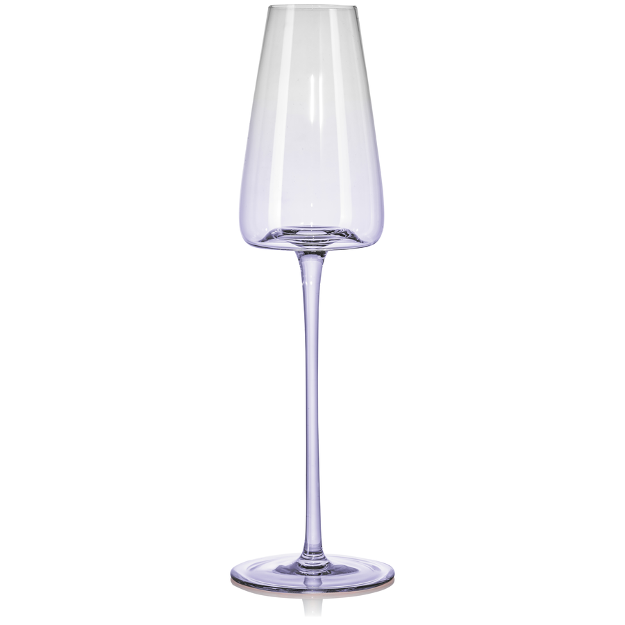 Бокал «Люксор» для шампанского холодная лаванда - Фото миниатюра 1