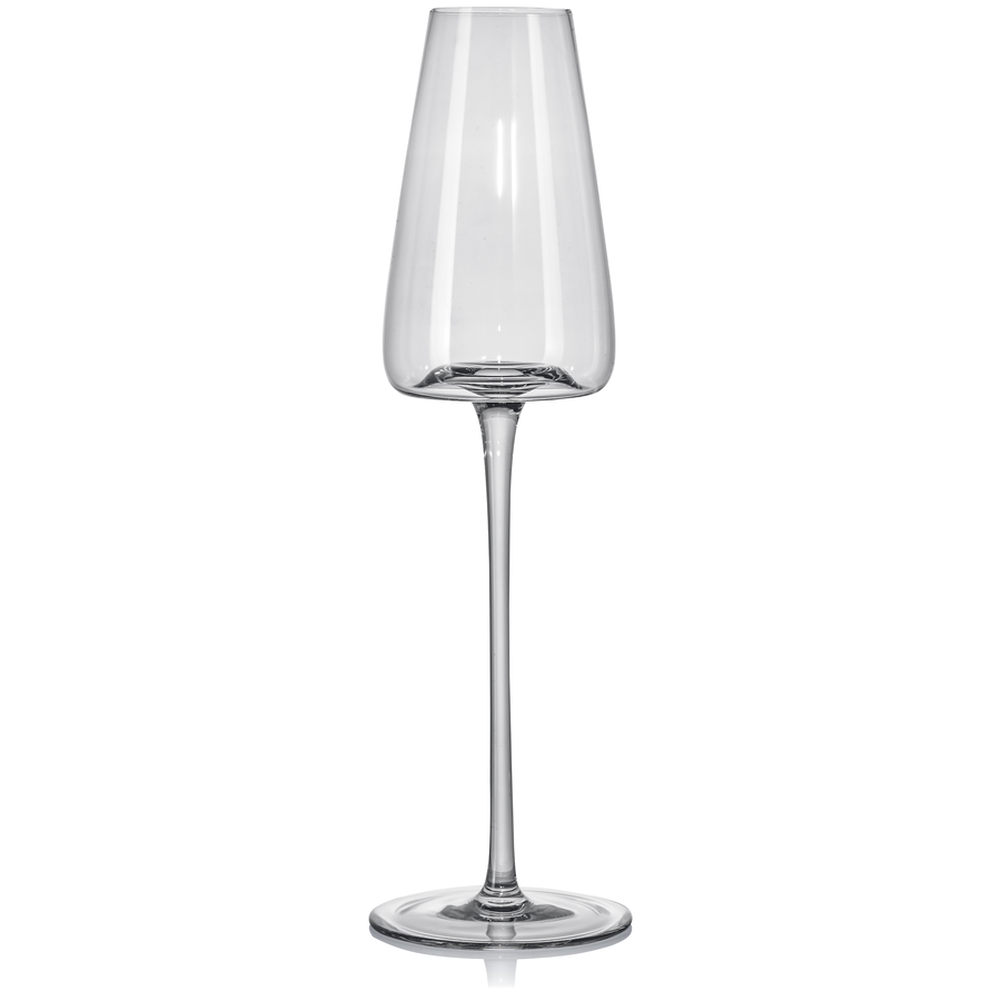 Бокал «Люксор» для шампанского графит - Фото миниатюра 1